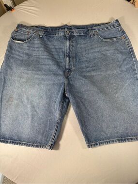 Levi’s 569 Loose Denim Shorts Mens 50 (Fits 48) Blue Baggy Skater Y2K